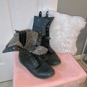 Madden Girl Combat Boots - image 1